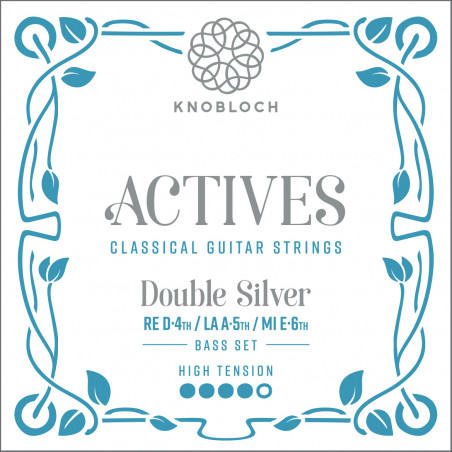 Knobloch 500ADS Actives DS Bass High - 3 cordes basses guitare classique