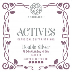 Knobloch 600ADS Actives DS Bass Super-High - 3 cordes basses guitare classique