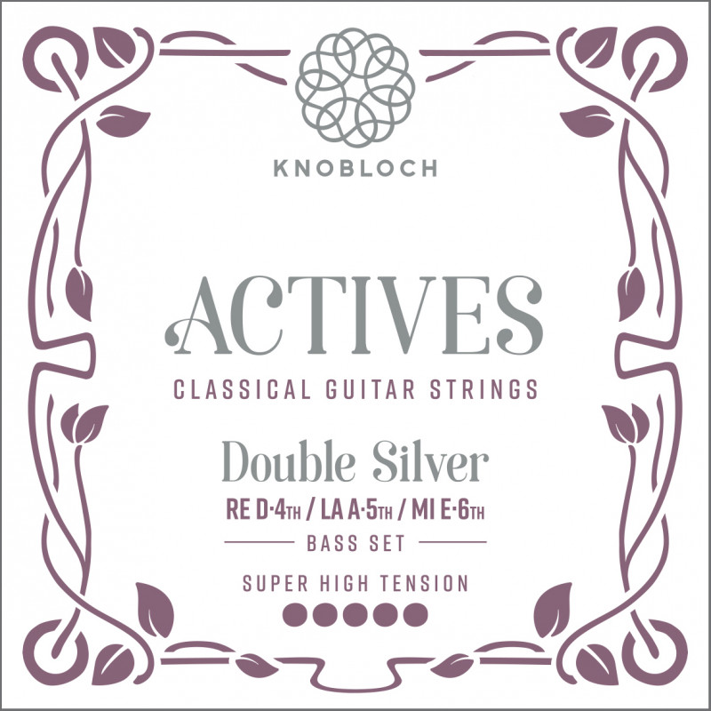 Knobloch 600ADS Actives DS Bass Super-High - 3 cordes basses guitare classique