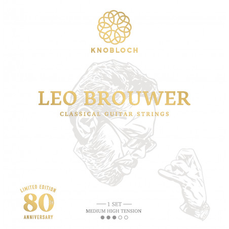 Knobloch 400LB Leo Brouwer Medium-High Tension - Jeu de cordes guitare classique