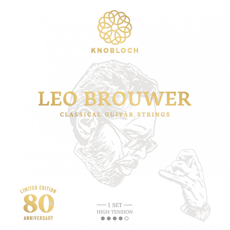 Knobloch 500LB Leo Brouwer High Tension - Jeu de cordes guitare classique