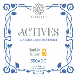 Knobloch 550ADC Actives DS CX High 550 Tension - Jeu de cordes guitare classique
