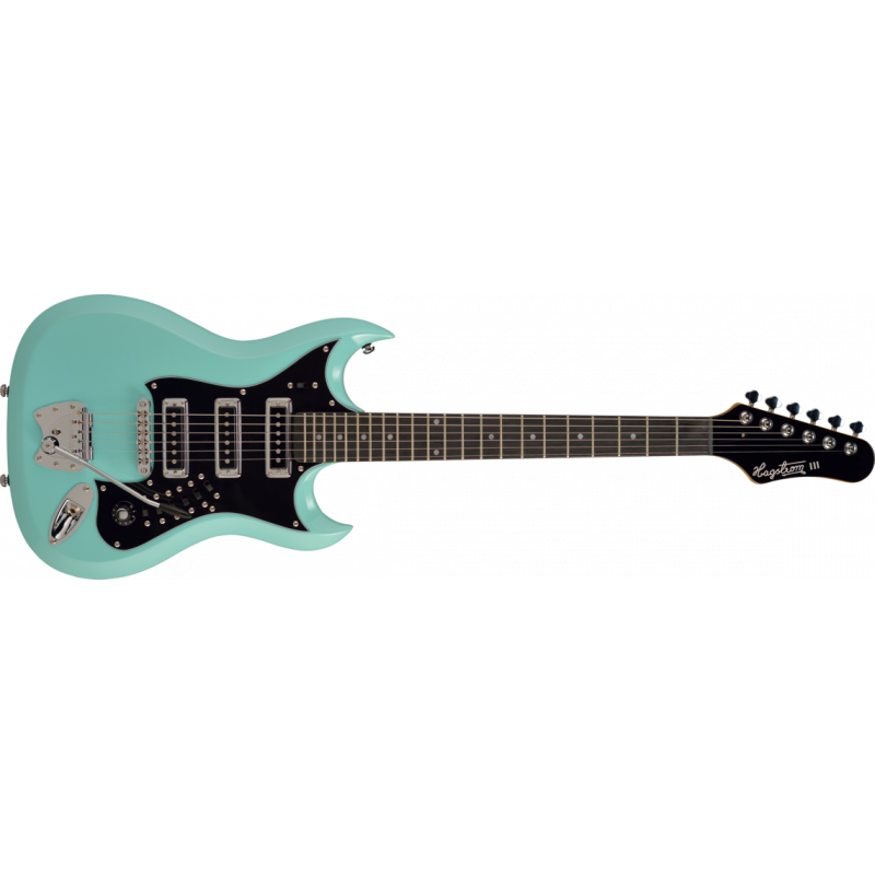 Hagstrom Retroscape - H-III - Aged Sky Blue - Guitare électrique