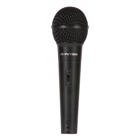 Peavey PVI 100 Microphone - 1/4” W/ Clam Shell - micro chant