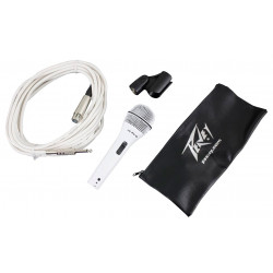 Peavey PVI 2W blanc - XLR-XLR câble - micro chant