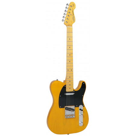 Vintage V52BS serie Reissue - Butterscotch blonde - Guitare électrique