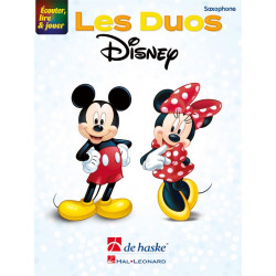 Ecouter, Lire et jouer - Les Duos Disney pour Saxophopne