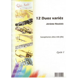 Douze Duos variés - Jerôme Naulais - Saxophone