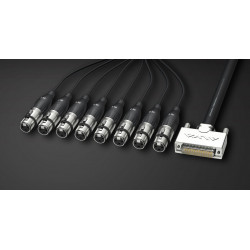 RME - Cable Sub-D 25 8x XLR femelle 10m