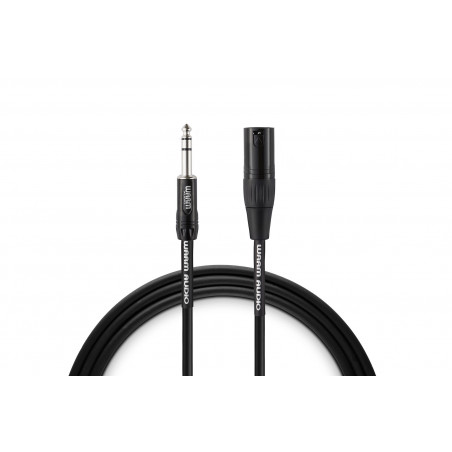 Warm Audio - Câble Professional XLR mâle - jack stéréo - 0,9 m