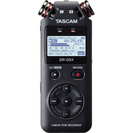 Tascam DR-05X - Enregistreur PCM portatif avec interface Audio