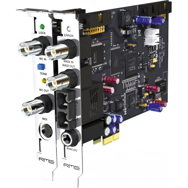 RME HDSPe MADI - Interface audio PCIe, 128 canaux, 192 kHz, MADI, RME