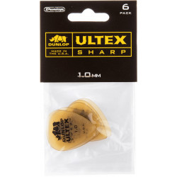 Dunlop 433P100 - Player's Pack de 6  Mediator Ultex Sharp 1,00mm