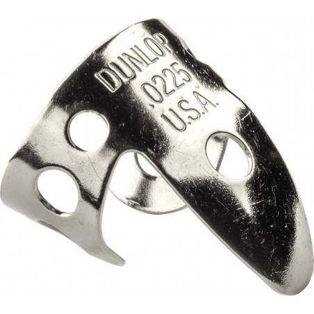 Dunlop 33P0225 - Pack de 5 Onglets doigt nickel 0,0225