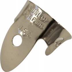 Dunlop 33P025 - Pack de 5 Onglets doigt nickel 0,025