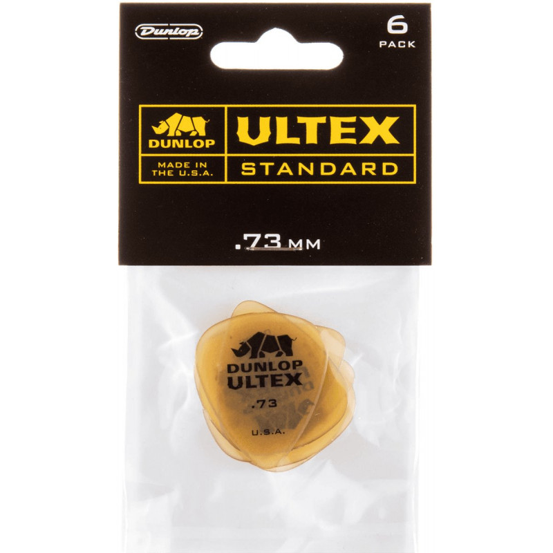 Dunlop 421P73 - Player's Pack de 6 Mediators Ultex 0.73mm