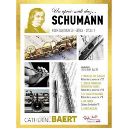 Un après midi chez Schumann pour 4 Flûtes - Catherine BAERT - Editions Robert Martin (copie)