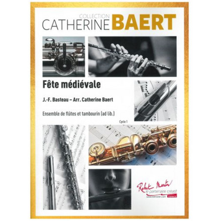 Fête Médiévale ensemble de Flûte - J.F BASTEAU et Catherine BAERT