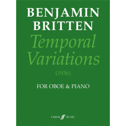 Temporal Variations - Benjamin Britten - Haut-Bois