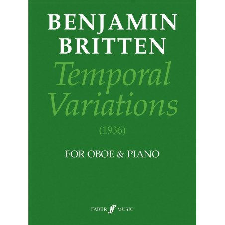 Temporal Variations - Benjamin Britten - Haut-Bois
