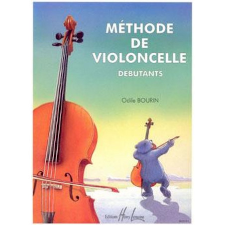 Méthode de violoncelle Vol. 1 - Débutants - Odile Bourin - STOCK B