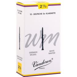 Vandoren  CR1725 - Anches clarinette Mib White Master force 2,5