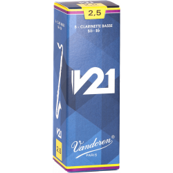Vandoren  CR8225 - Anches clarinette basse V21 force 2,5