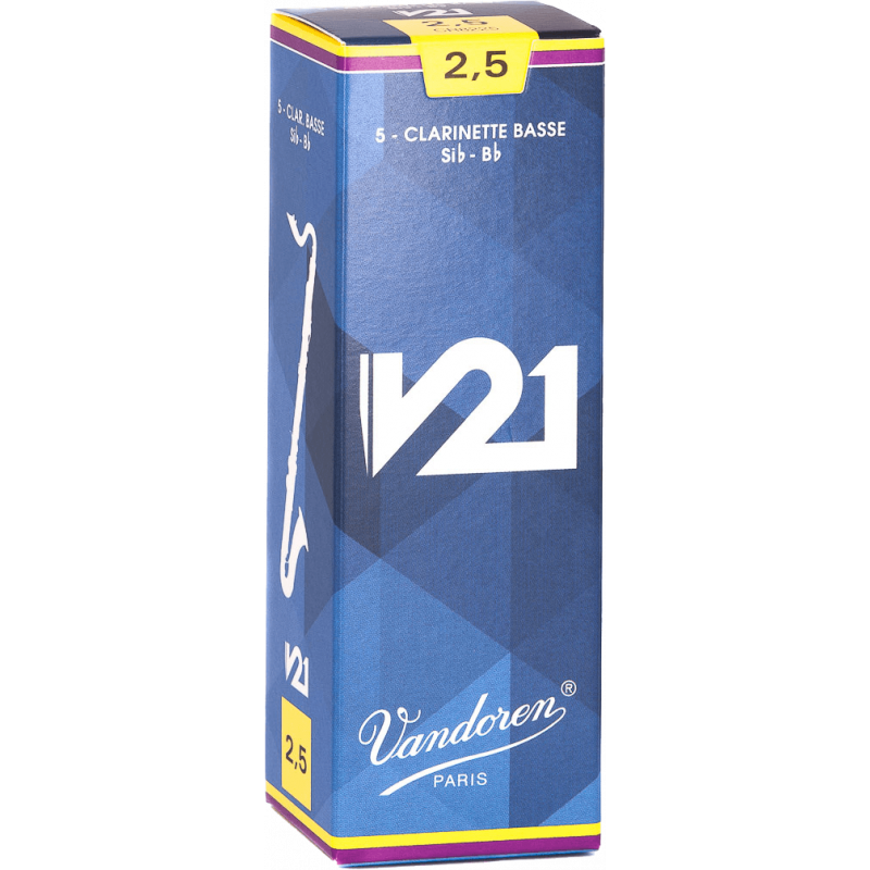 Vandoren  CR8225 - Anches clarinette basse V21 force 2,5