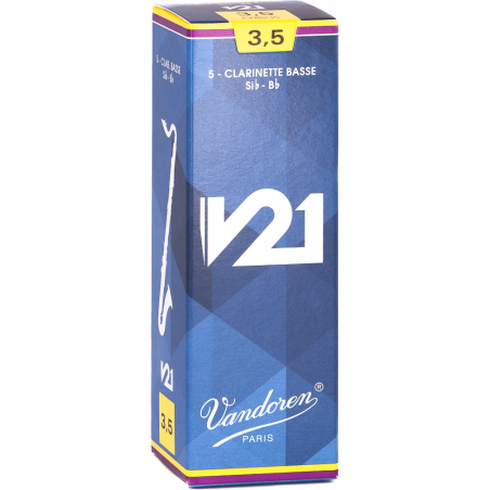 Vandoren  CR8235 - Anches clarinette basse V21 force 3,5