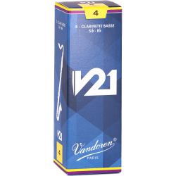 Vandoren  CR824 - Anches clarinette basse V21 force 4