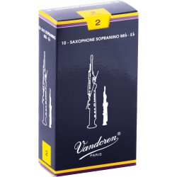 Vandoren  SR232 - Anches saxophone sopranino Traditionnelles force 2