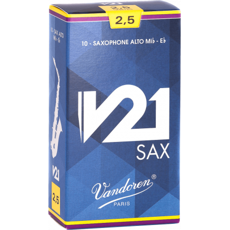 Vandoren  SR8125 - Anches saxophone alto V21 force 2,5