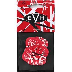 Dunlop EVH102P088 - Médiator EVH Frankenstein 0,88mm, sachet de 6