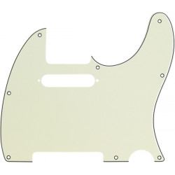 Fender - Pickguard Telecaster 8 trous 3 plis - Mint Green