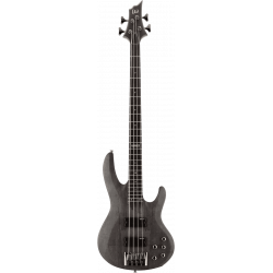 LTD GES B204SM-STBLK - Guitare basse 4 cordes noir transparent satiné