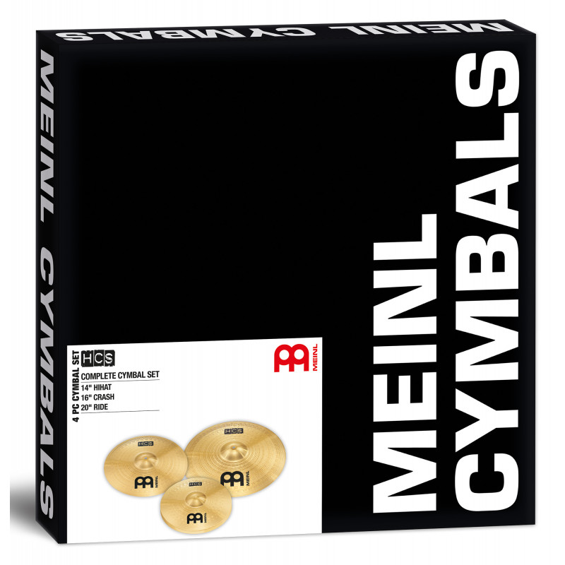 Meinl BCS141620 - Jeu  Bcs 3 Cymbales 14/16/20