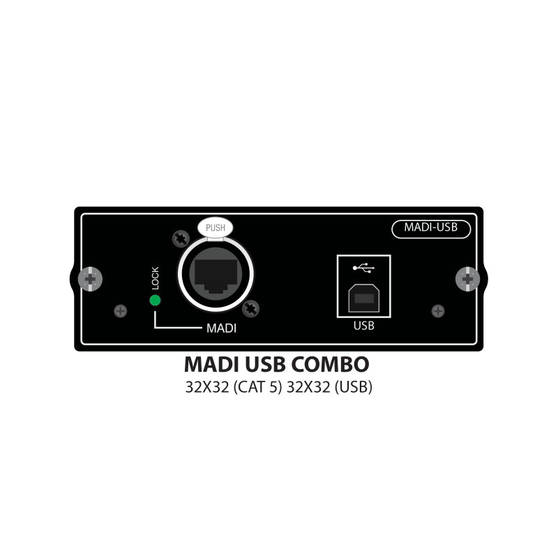 Soundcraft - Carte Combo Madi/USB pour console Si