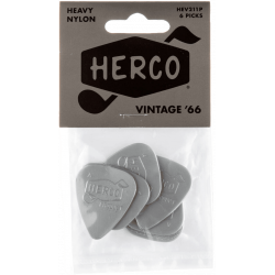 Herco  HEV211P - Sachet De 6 Médiators Vintage '66 Heavy