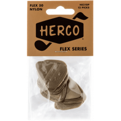 Herco  HE210P - Sachet De 12 Médiators Nylon Medium