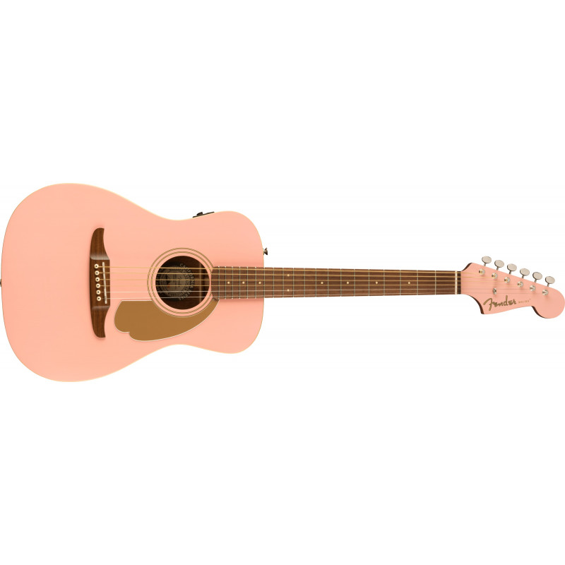 Fender FSR Malibu Player - touche noyer - Shell Pink
