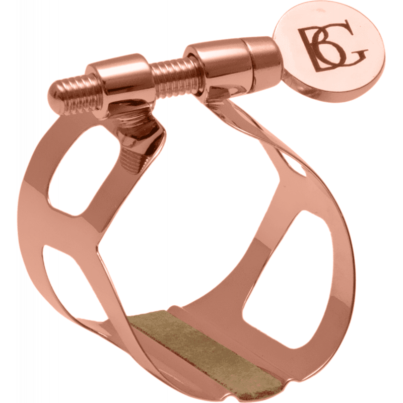 BG  L99 - Ligature Tradition plaquée or rose - clarinette basse