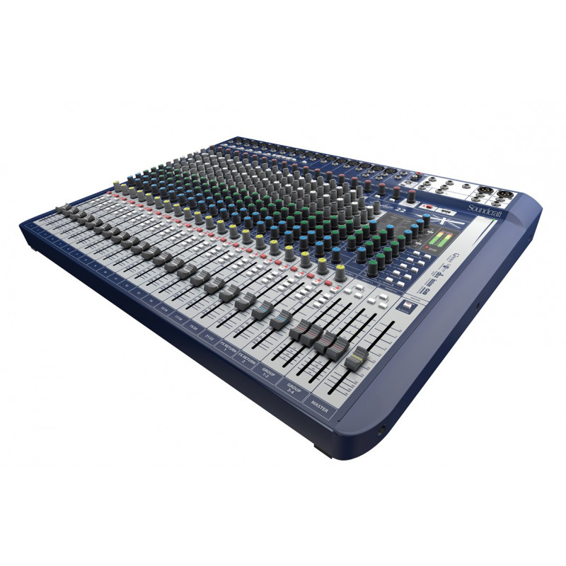 Soundcraft SIGNATURE 22 - Console live 22 voies - Effets - USB