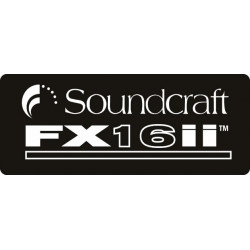 Soundcraft RW5757EU - Console FX16II - 16 mono / 2 stéréo / 4 aux