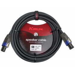 Kirlin SBC147-5BK - Cable Hp  5m Spk-Spk Noir