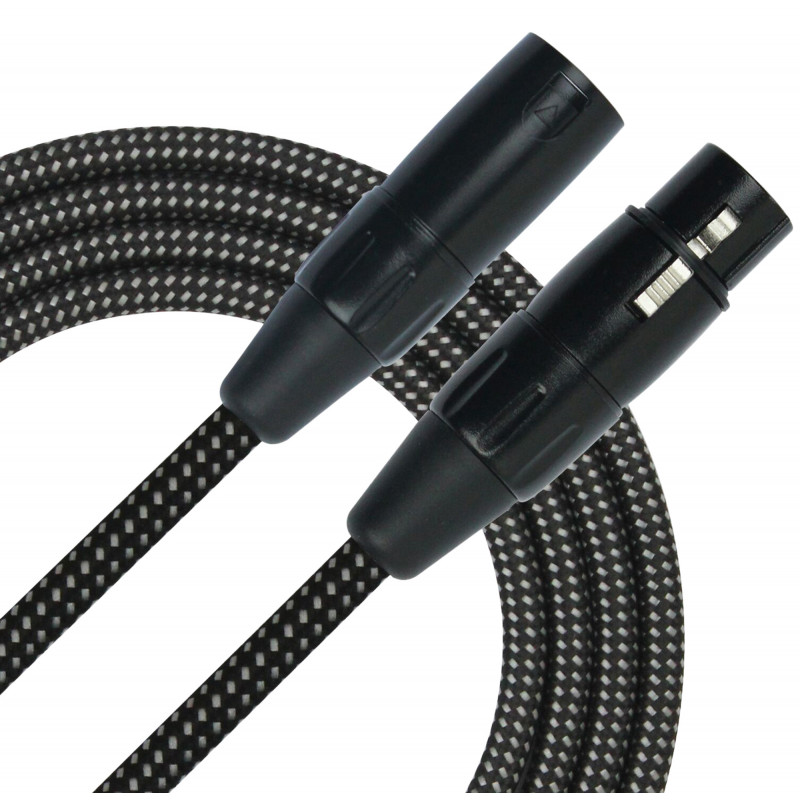 Kirlin MW480-10BK - Cable Micro  10m Xlr M - Xlr F Nr