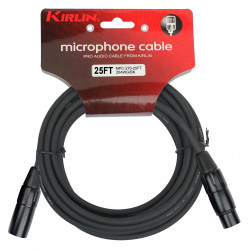 Kirlin MPC270-6BK - Cable Micro  6m Xlr M - Xlr F Noir
