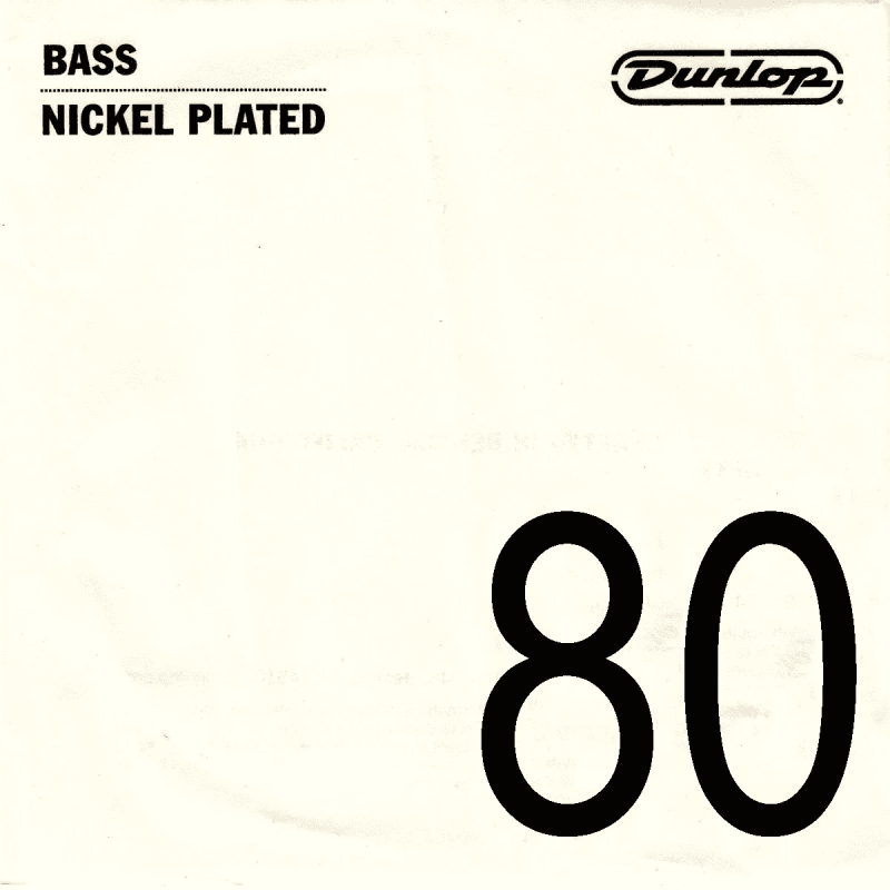 Dunlop  DBN80 - Corde basse nickel filée .080