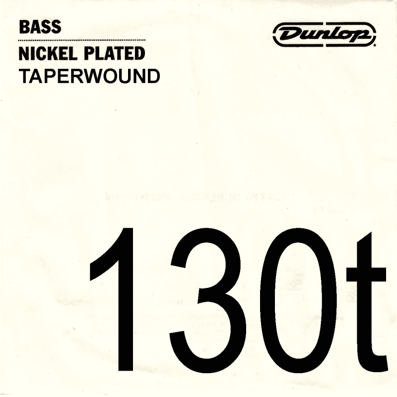 Dunlop  DBN130T - Corde basse nickel filée .130, taperwound
