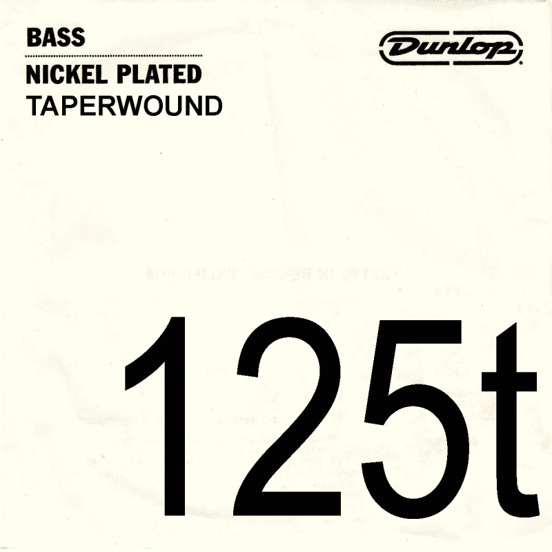 Dunlop  DBN125T - Corde basse nickel filée .125, taperwound