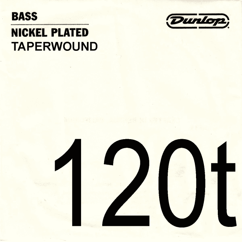Dunlop  DBN120T - Corde basse nickel filée .120, taperwound
